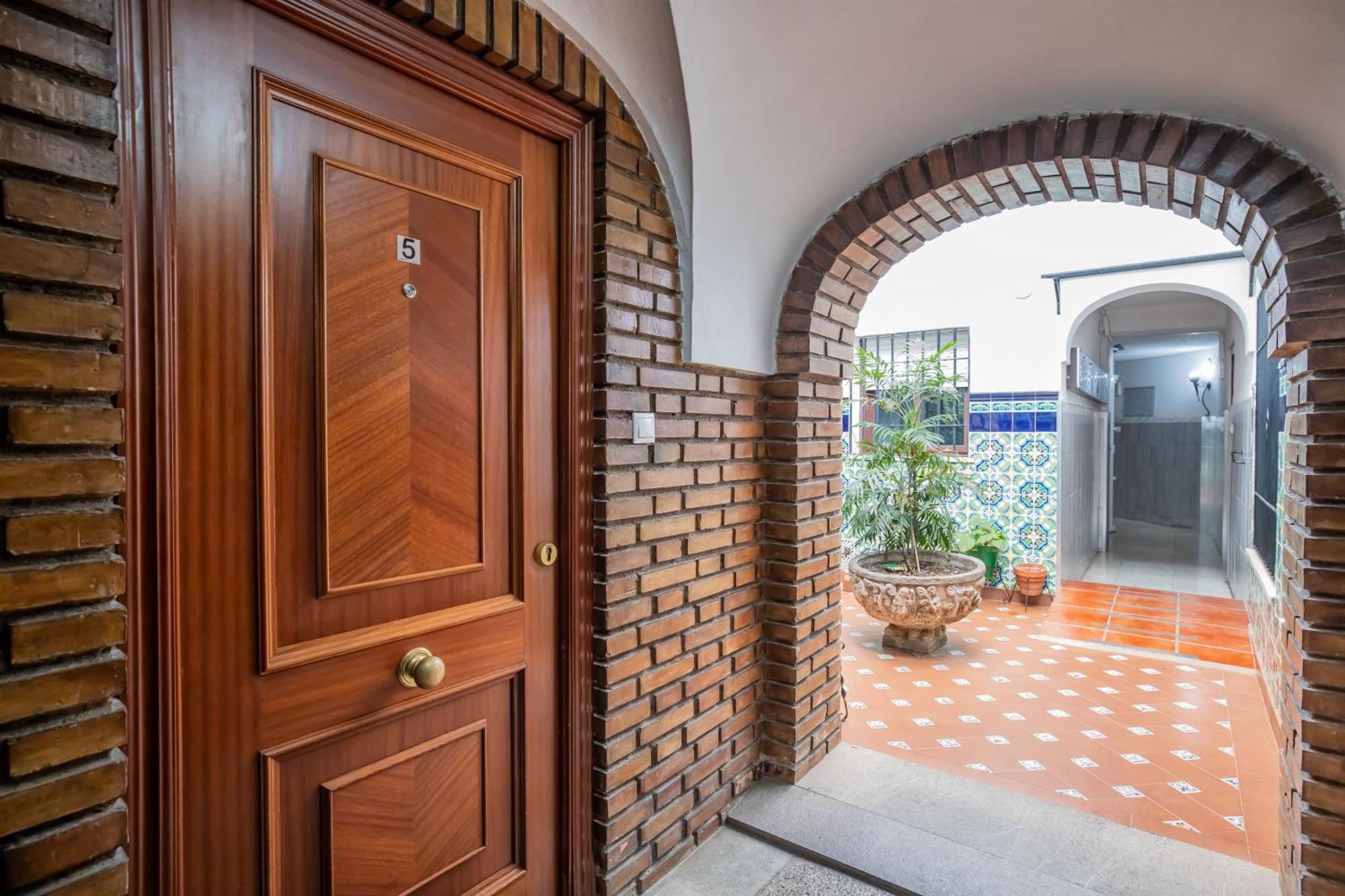 Encanto En La Juderia: Apartamento Con Patio Córdova Exterior foto