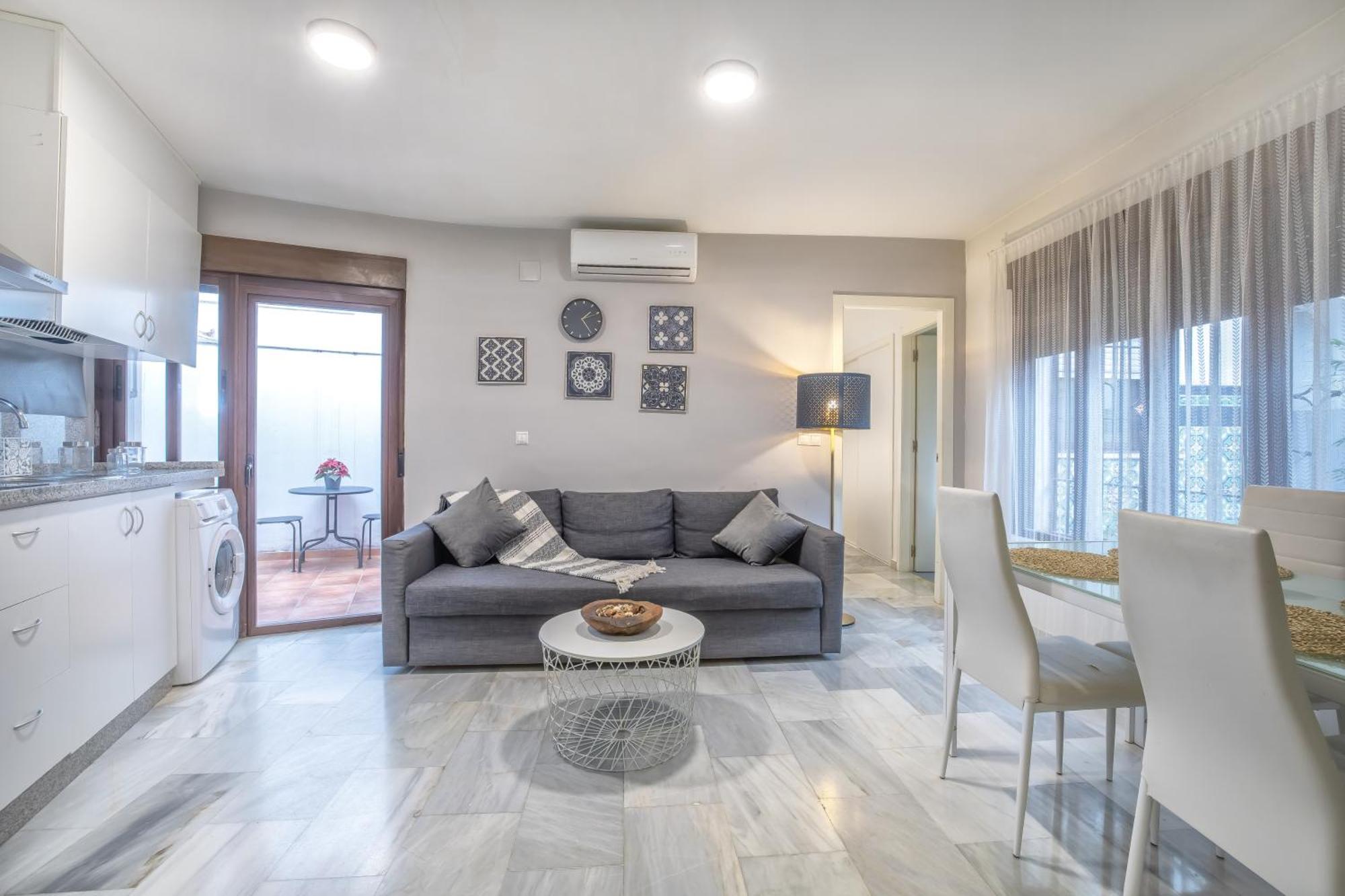 Encanto En La Juderia: Apartamento Con Patio Córdova Exterior foto