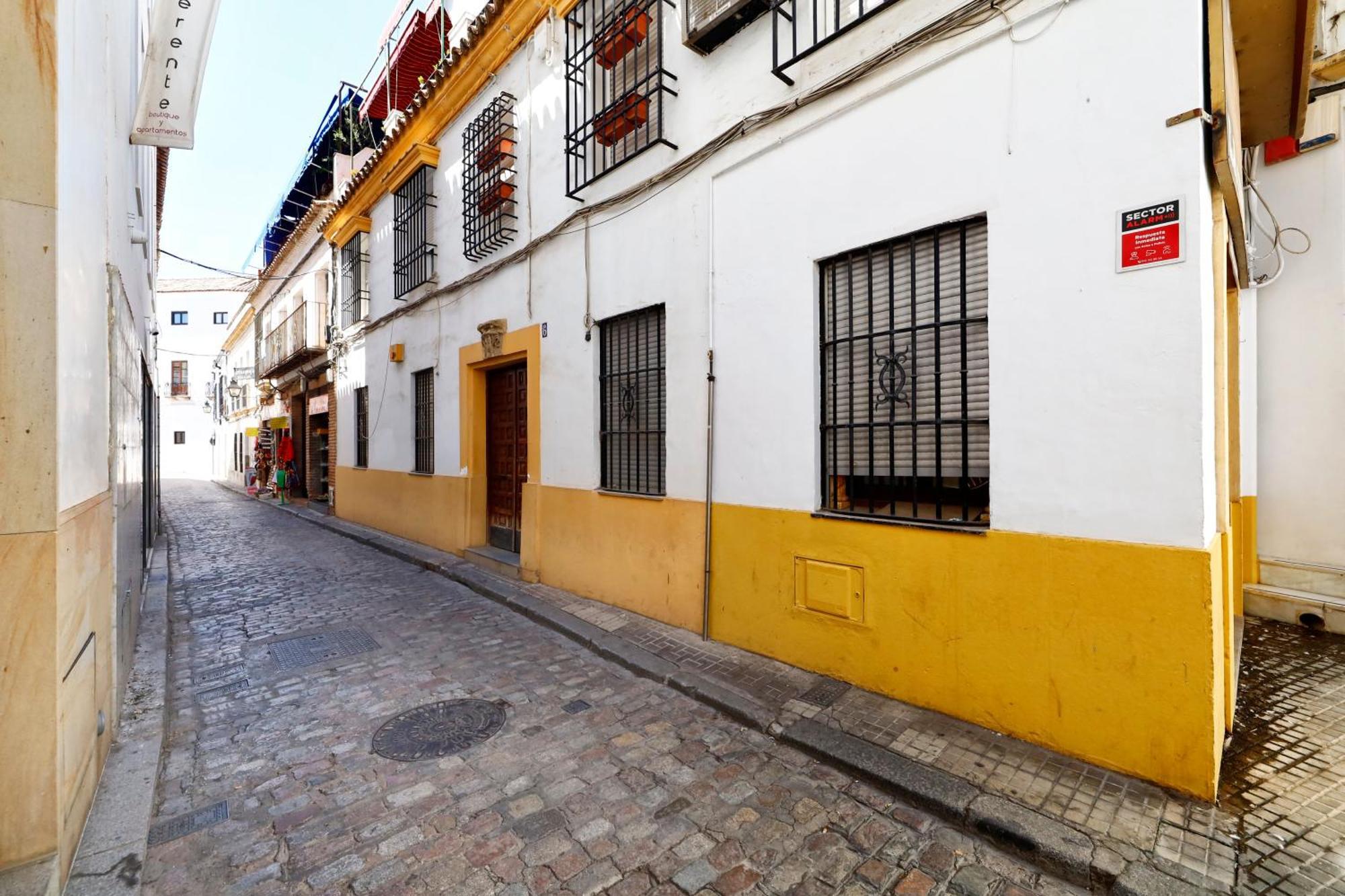 Encanto En La Juderia: Apartamento Con Patio Córdova Exterior foto